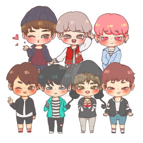 bts chibi png.